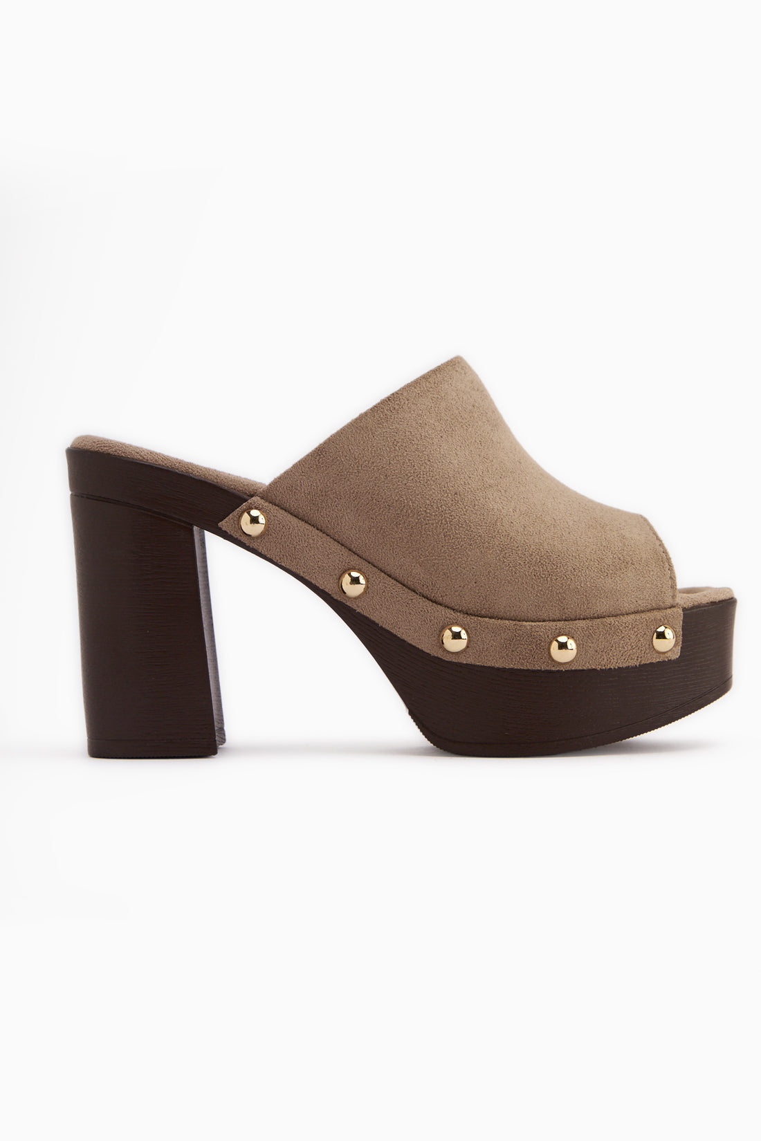 Gracia Vizon Wildleder Plattform Absatz Damen Pantoletten