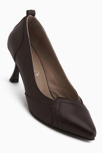 Mirella Echtes Leder Braun Damen Absatzschuhe