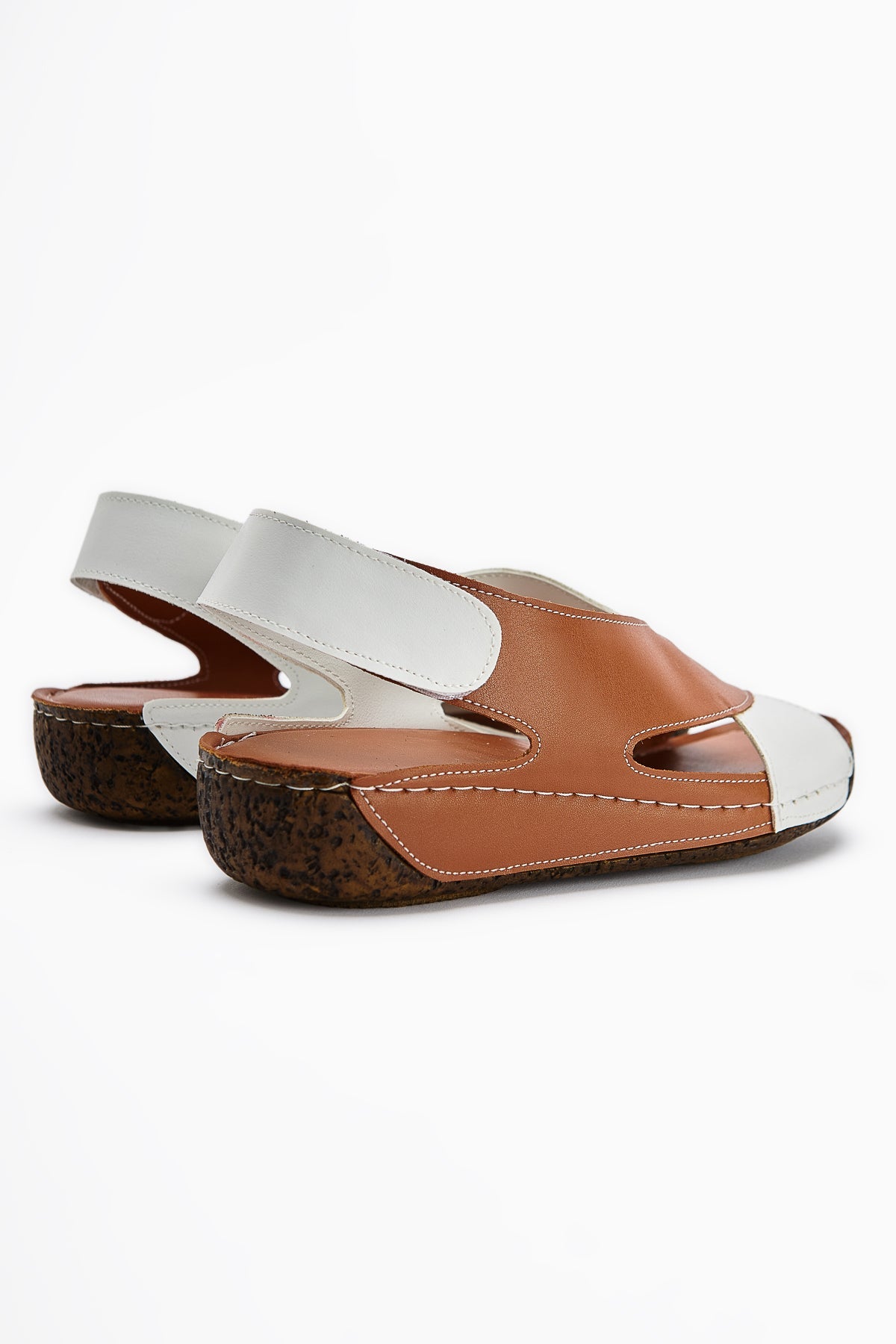 Margit Damen Taba Criss-Cross Komfort Sandalen