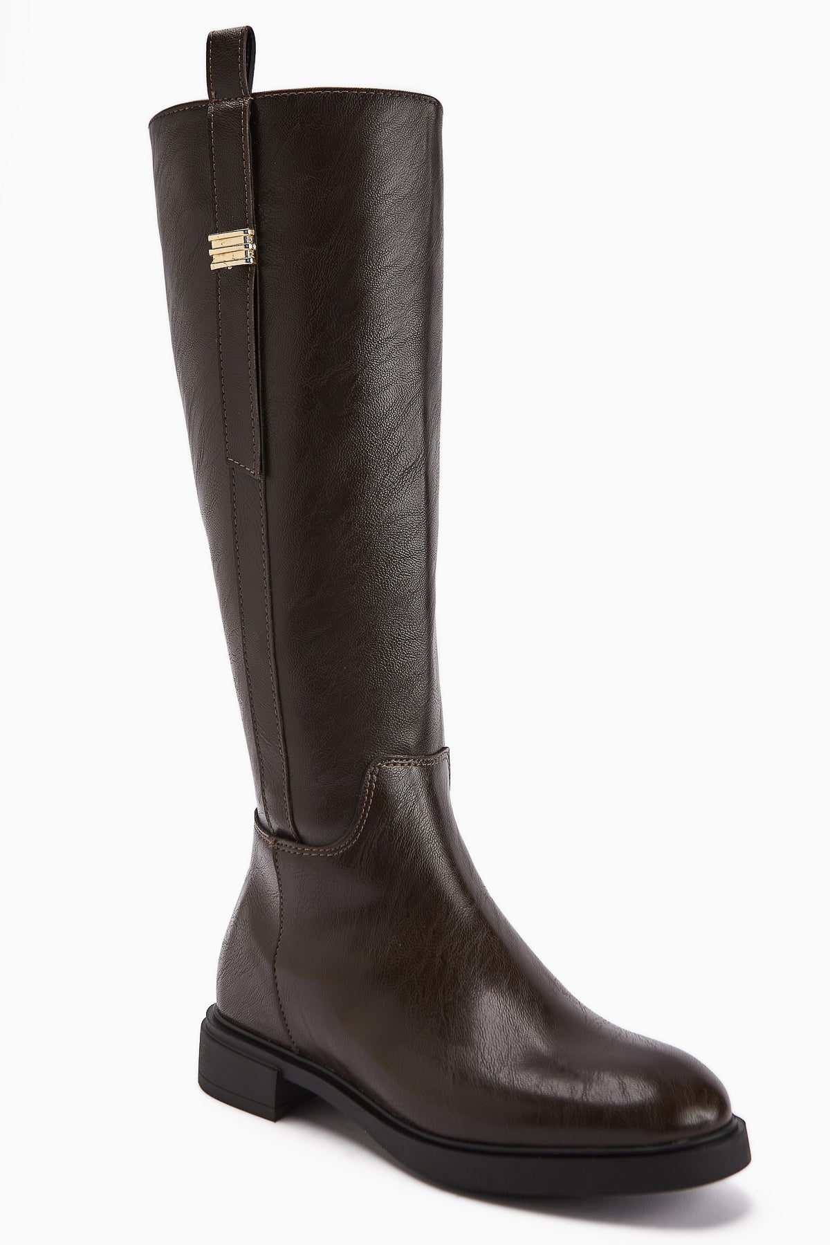 Kaisa Women's Coffee Buckled Boots