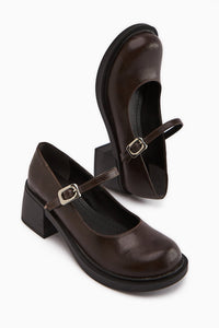 Mirka Coffee Strap Women's Loafer