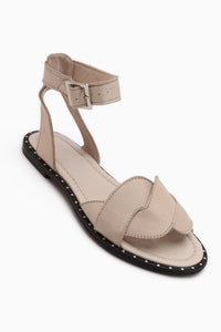 Juliette Genuine Leather Beige Women’s Sandal