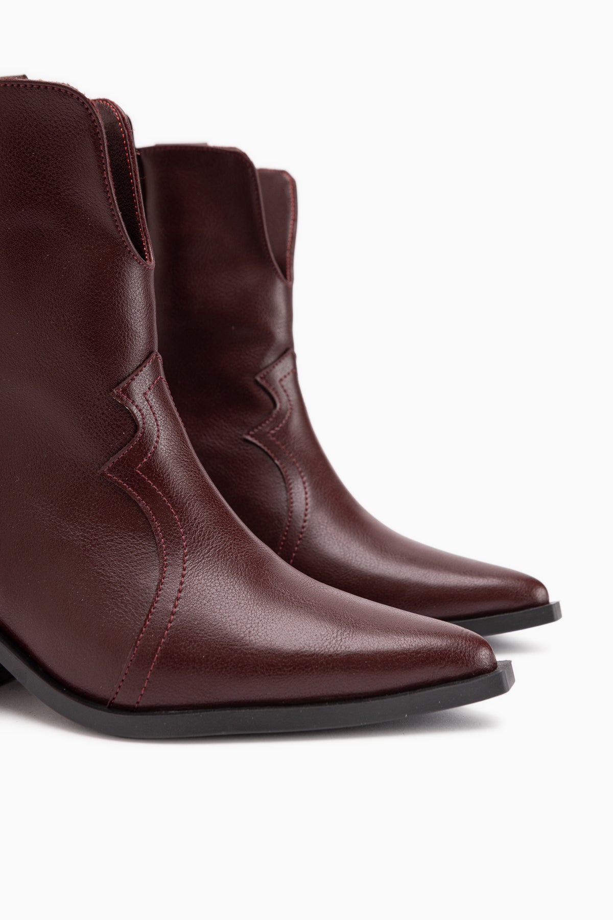 Erica Bordeaux Absatz Western Damen Stiefel