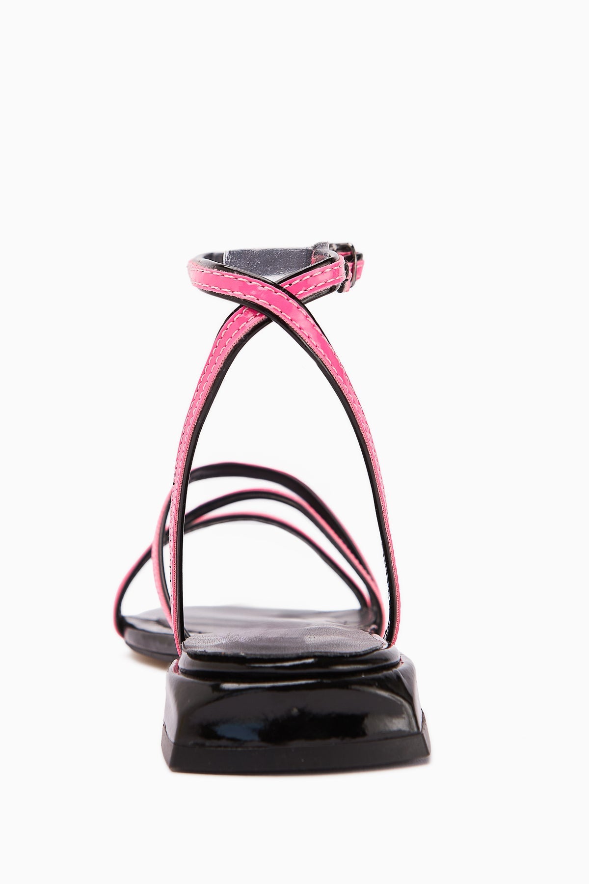 Nasima Fuchsia Knöchel-Bindung Damen Sandalen