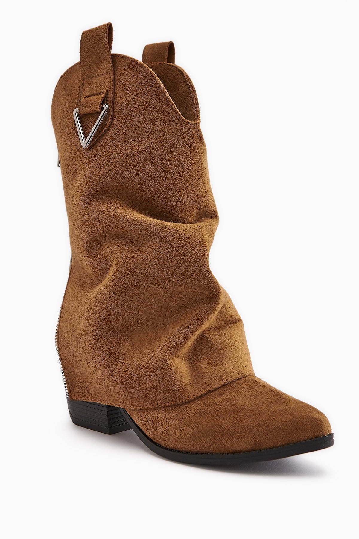 Peggy Taba Suede Women's High Heel Western Boot