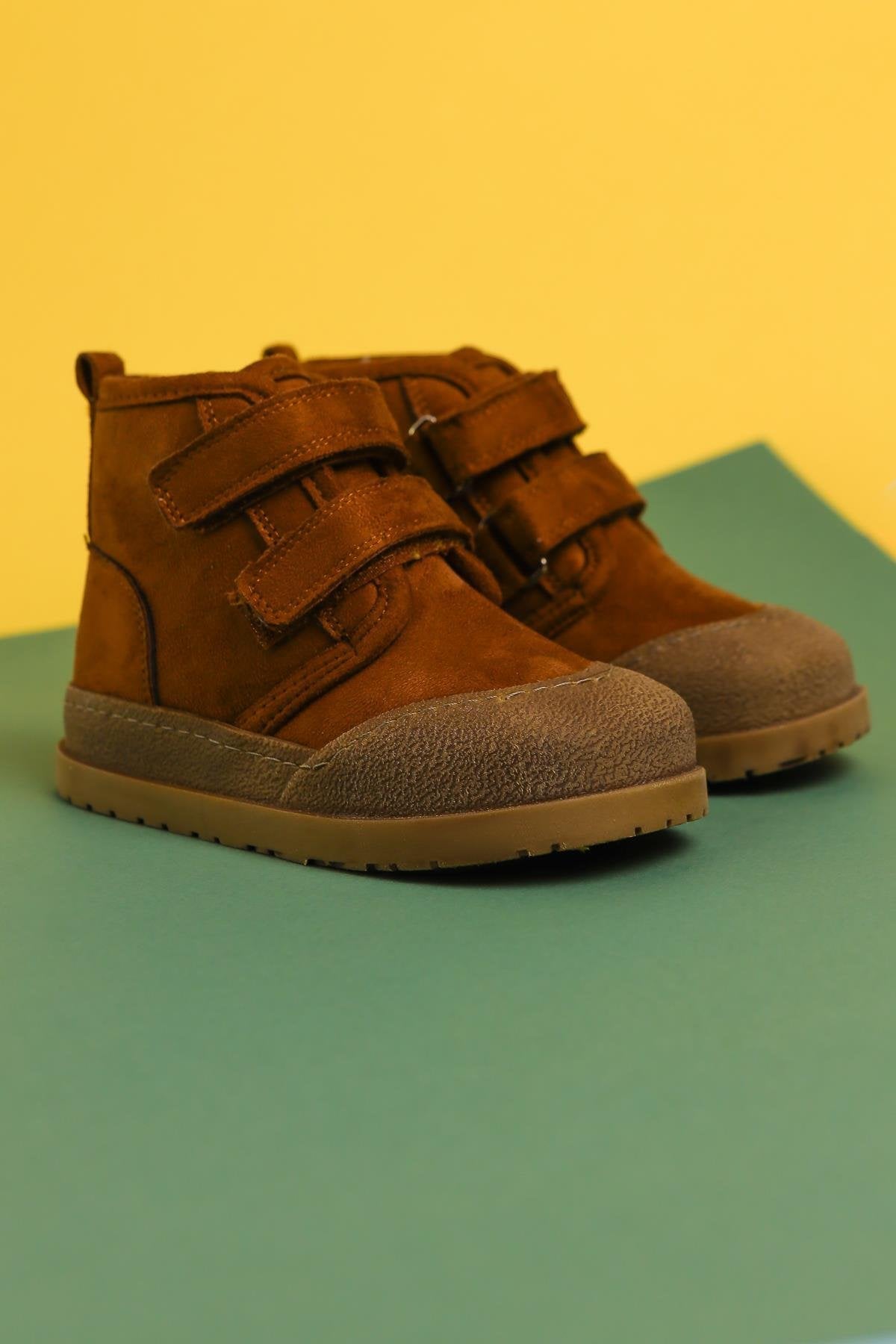 Jolan Taba Wildleder Klettverschluss Kinderstiefel