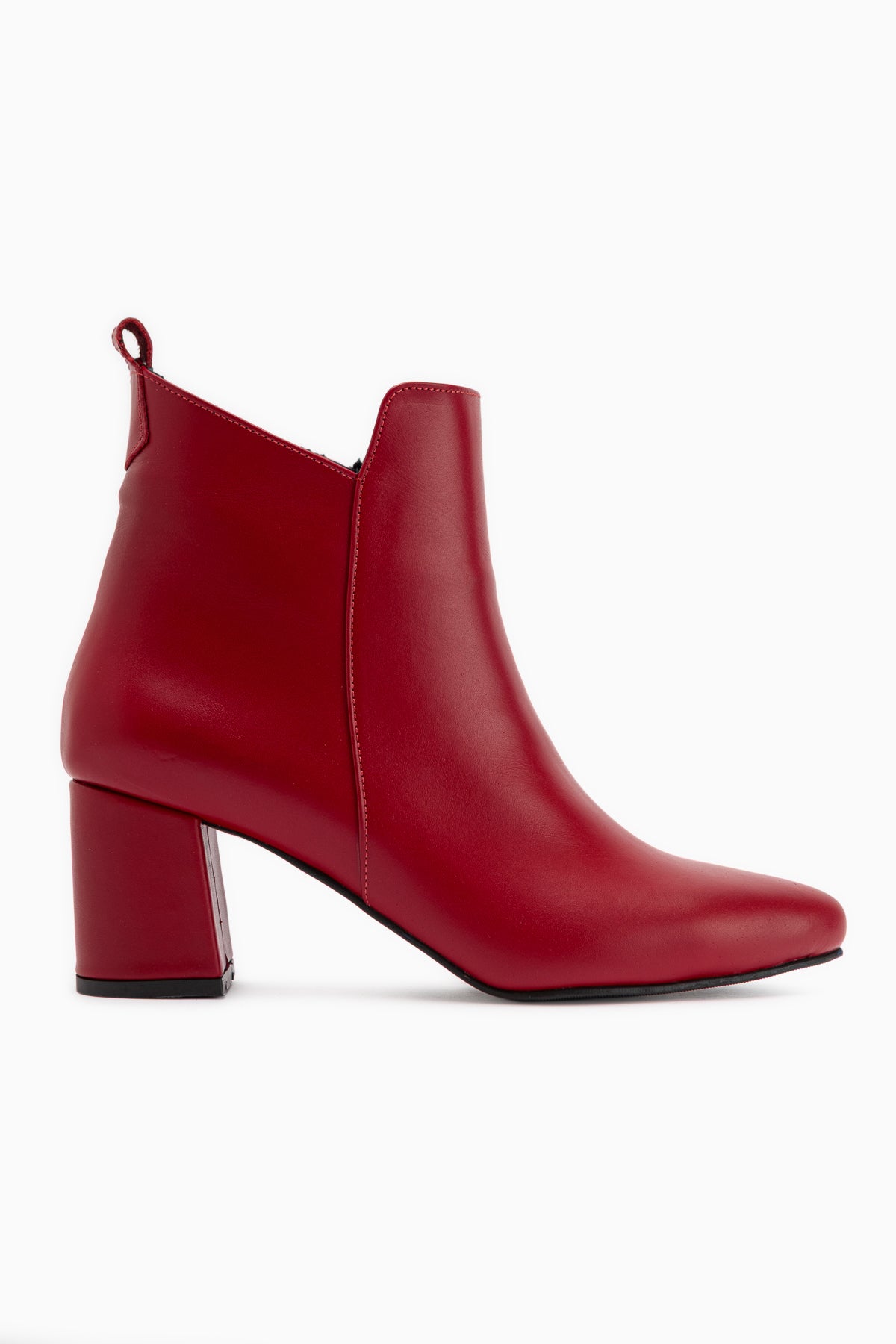 Julia Echtes Leder Braun Absatz Damen Stiefel