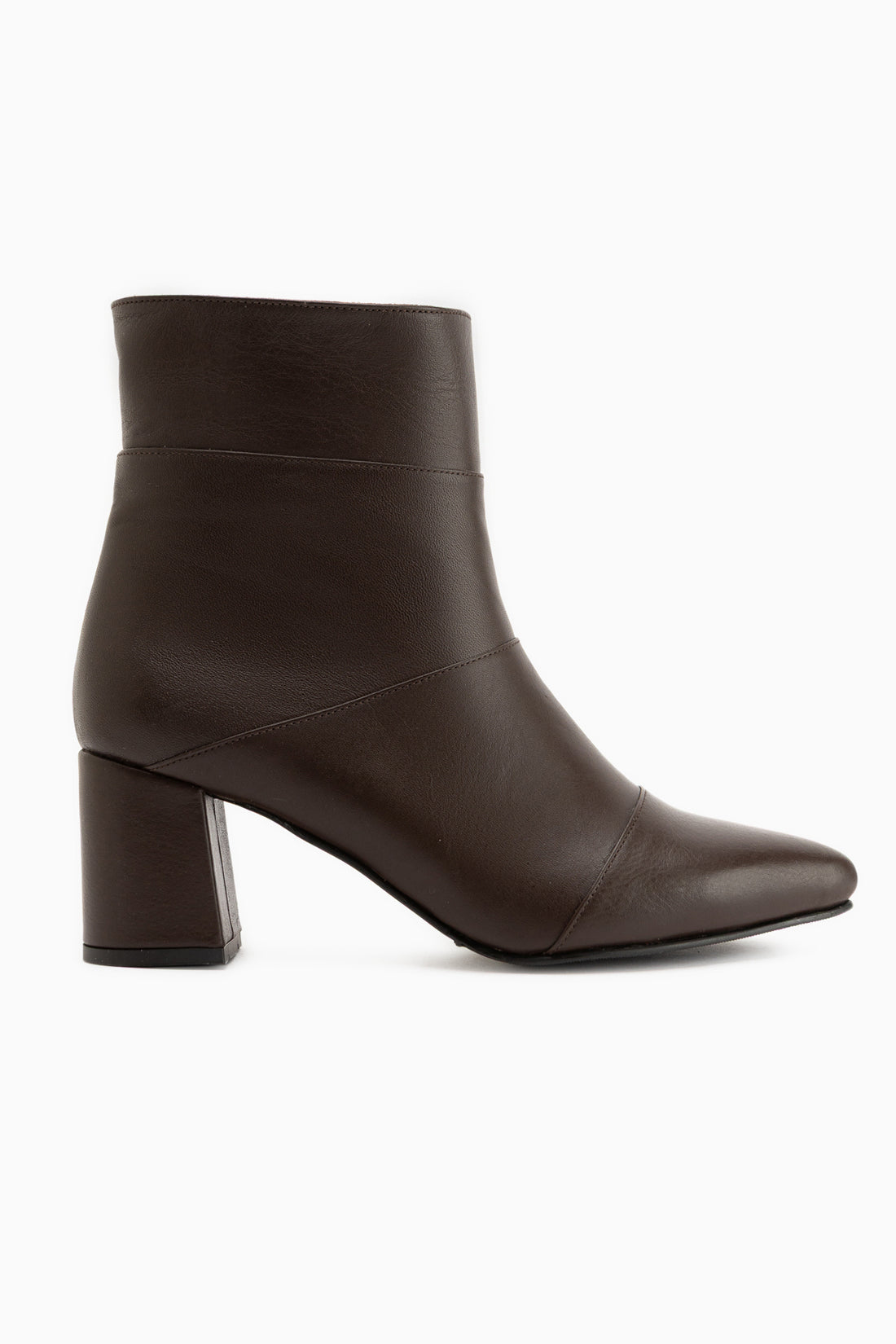 Amalia Echtes Leder Braun Absatz Damen Stiefel