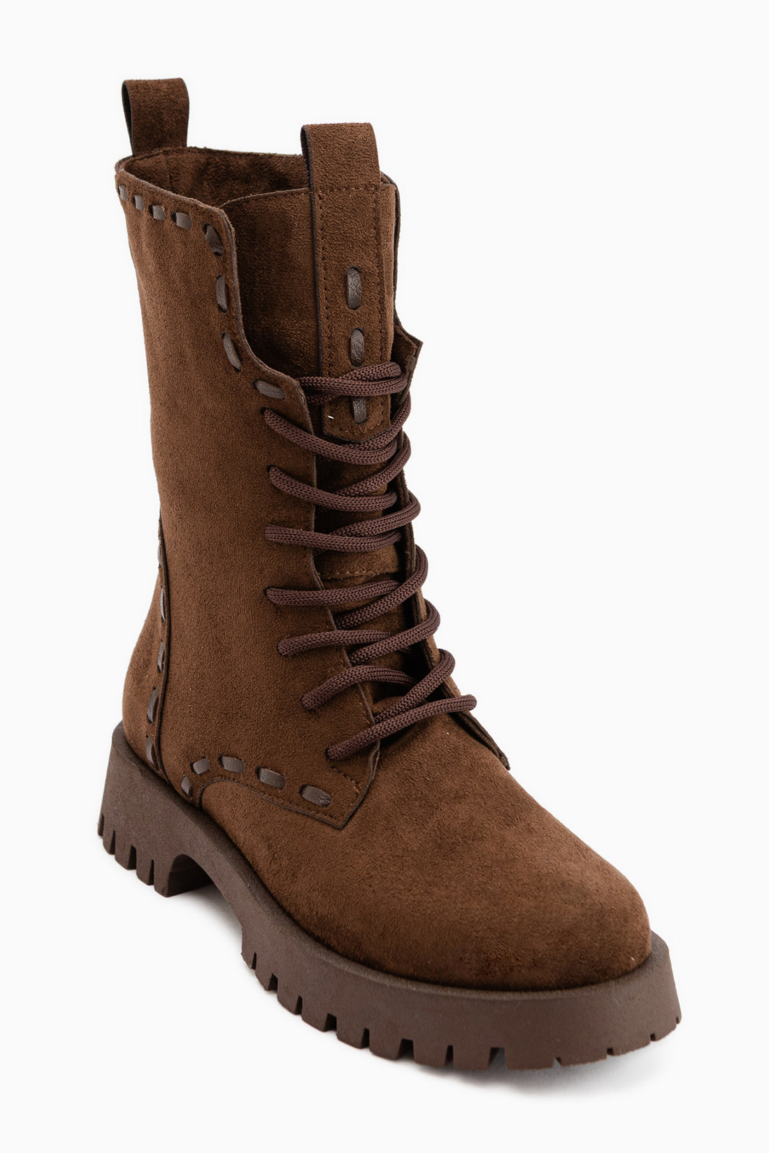Pauline Braun Wildleder Damen Stiefel