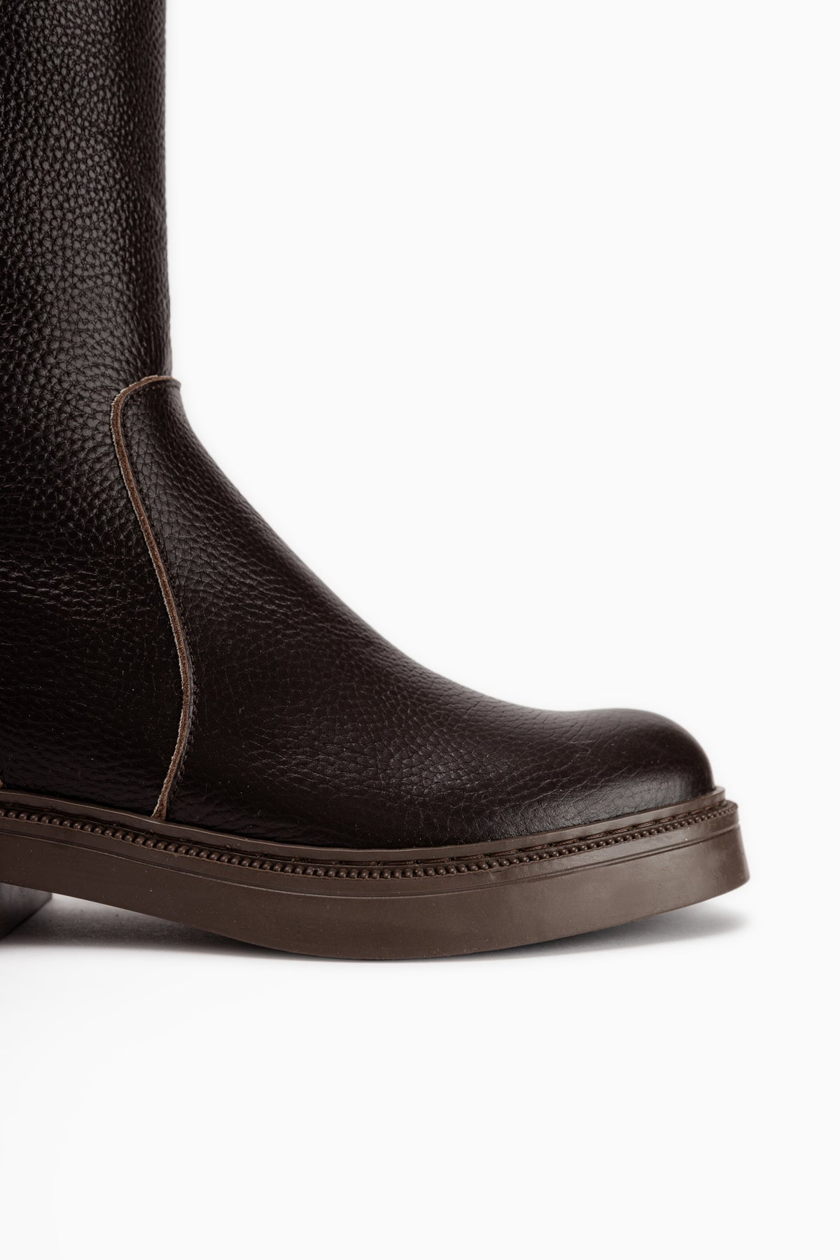 Leta Genuine Leather Brown Women’s Boots