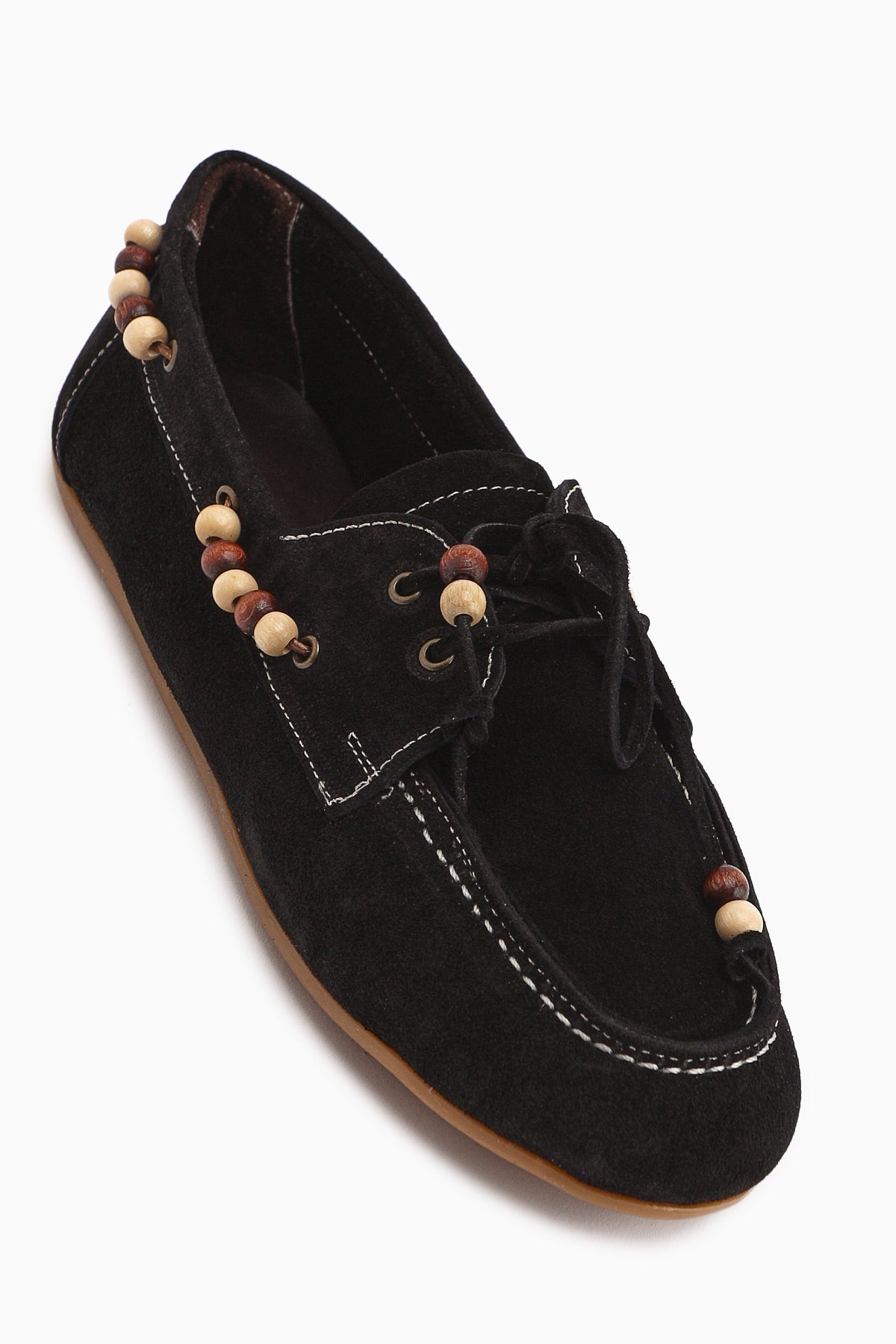 Liah – Schwarz Echtleder Loafer (Damen)