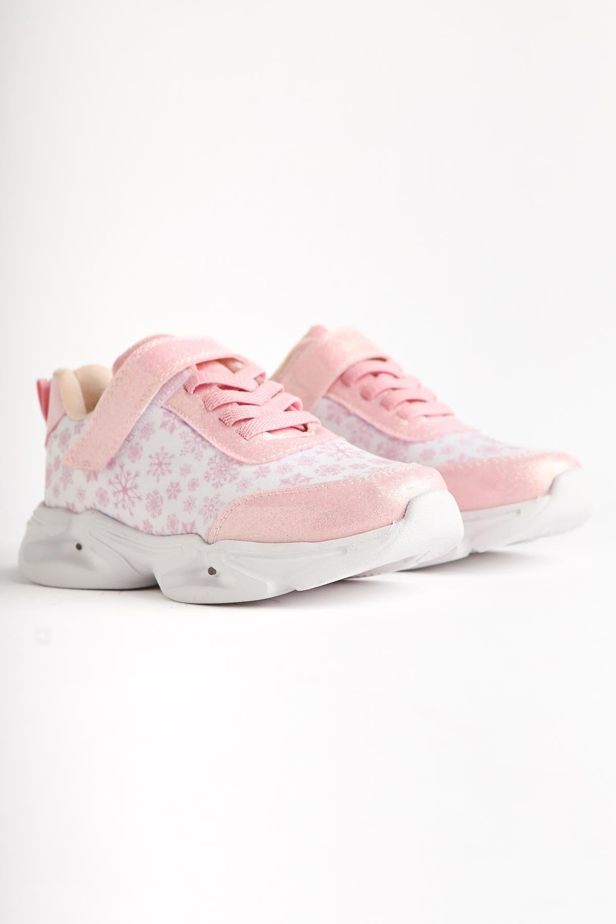 Janne Pudra Snow Themed Lighted Children's Sneakers